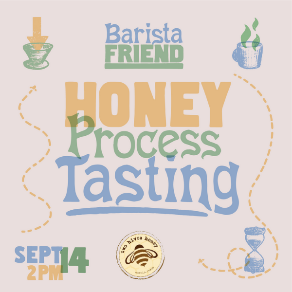 Coffee & Honey Tasting September 14, 2024 2-4pm
