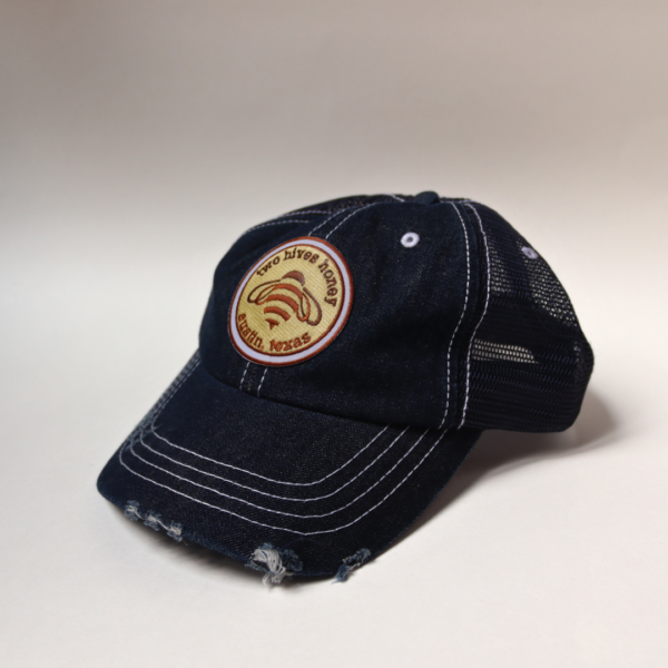 Picture of Two Hives Honey Branded Denim Ballcap